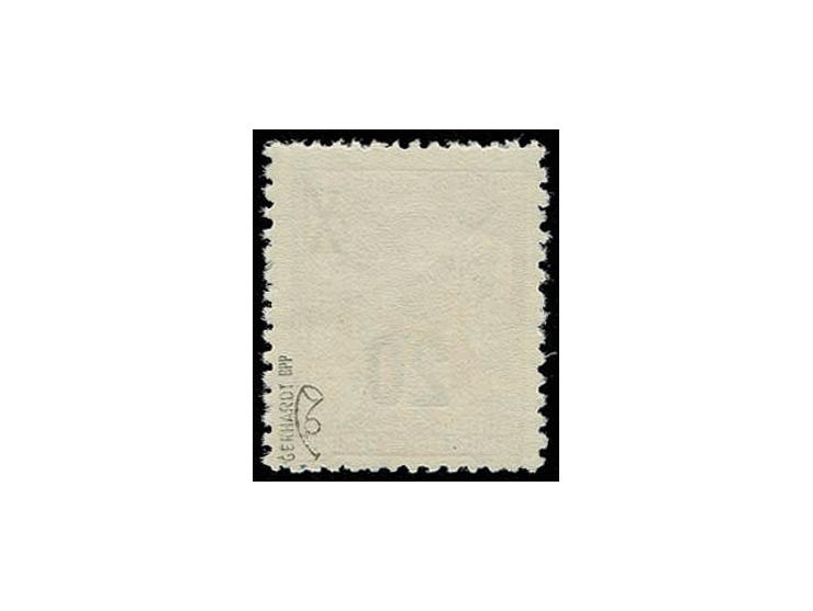 20 auf 24 Pfg. mit glänzendem Aufdruck und Wz. 2Y I, postfrisch, sign. Gerhardt BPP und Fotoattest König BPP