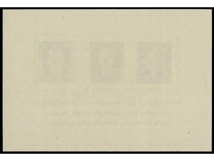 Buchwald-Block, dabei die Farbe dunkelbläulichviolett (bei Nr. 608) um 2,9 mm nach rechts verschoben, dadurch ist links der g