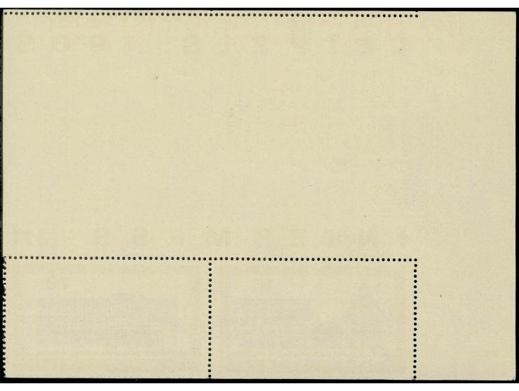 1965, Intermess-Block total verschnitten, postfrisch, Fotobefund Paul BPP