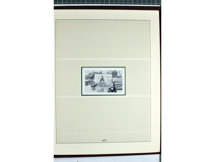 1949/90, überkomplette postfrische Sammlung meist aus der linken oberen Bogenecke, zusätzlich mit einigen bessern Farben und 