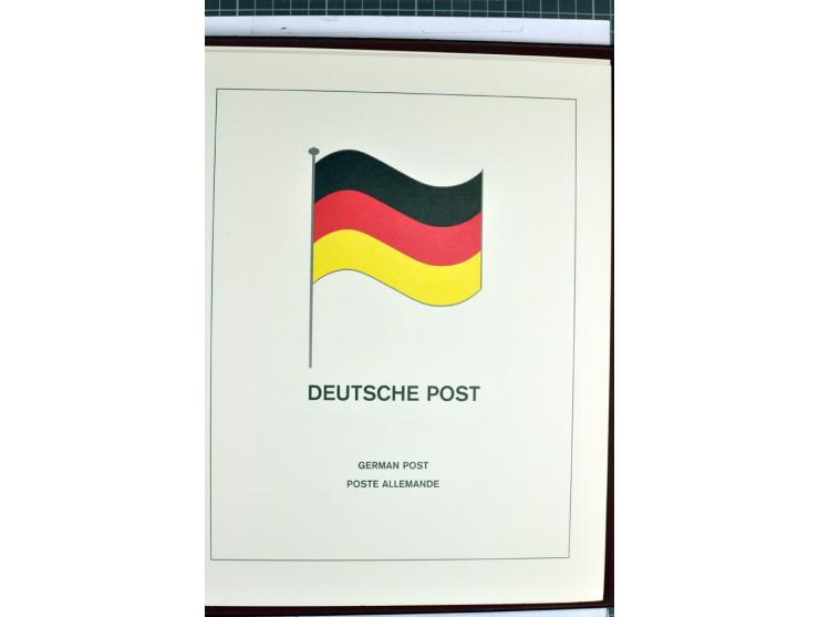 1949/90, überkomplette postfrische Sammlung meist aus der linken oberen Bogenecke, zusätzlich mit einigen bessern Farben und 