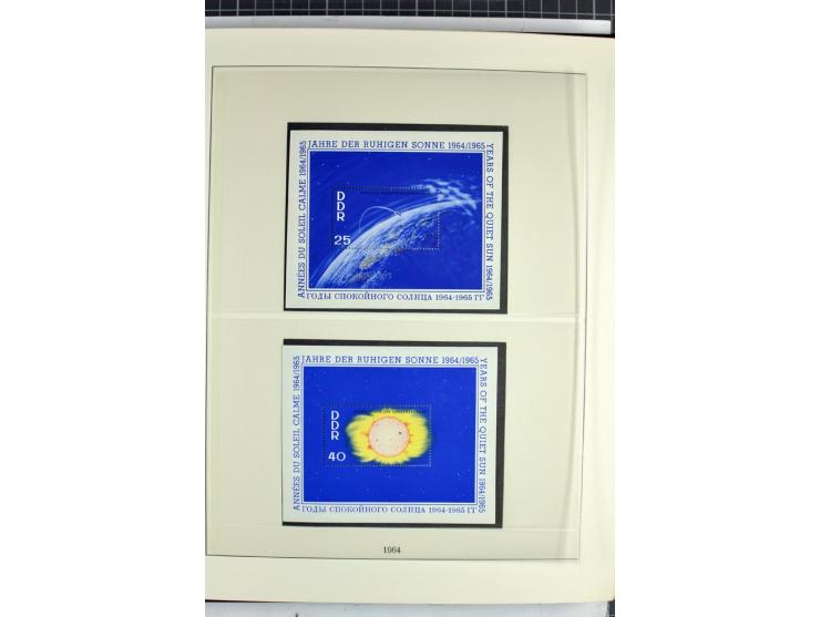 1949/90, überkomplette postfrische Sammlung meist aus der linken oberen Bogenecke, zusätzlich mit einigen bessern Farben und 