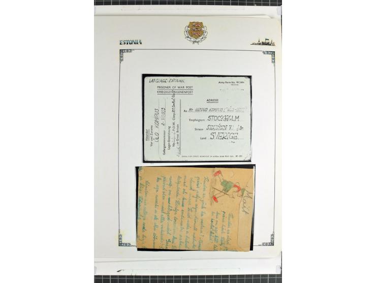 DISPLACED PERSONS: 1945/49, hochinteressante Sammlung, dabei verschiedene Lager wie Augsburg-Hochfeld, Geislingen (Steige), H