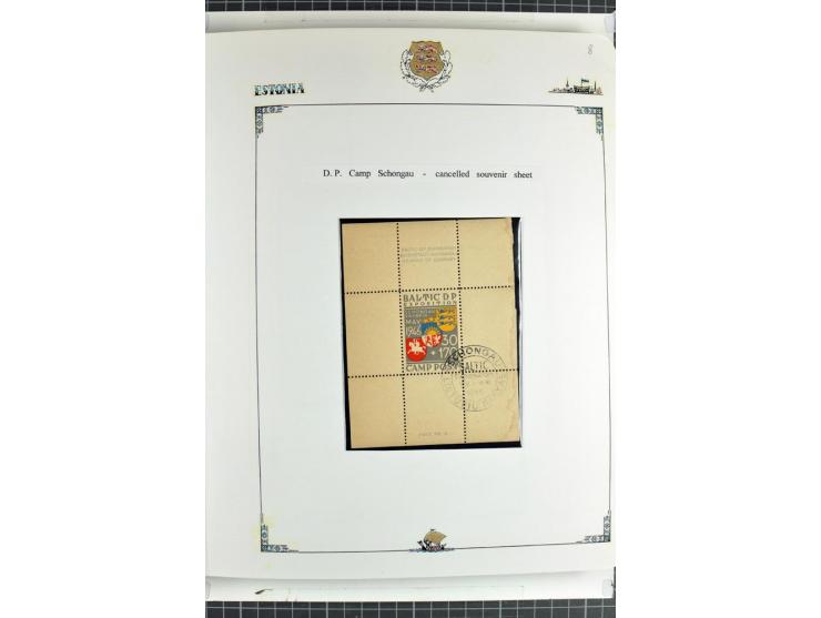 DISPLACED PERSONS: 1945/49, hochinteressante Sammlung, dabei verschiedene Lager wie Augsburg-Hochfeld, Geislingen (Steige), H