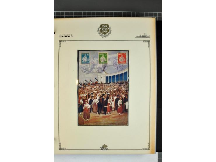  1853/1940, umfangreiche und sehr interessante Sammlung von über 200 Briefe und Karten, dabei u.a. vorphilatelitische Briefe,