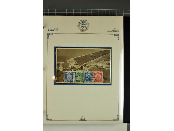  1853/1940, umfangreiche und sehr interessante Sammlung von über 200 Briefe und Karten, dabei u.a. vorphilatelitische Briefe,