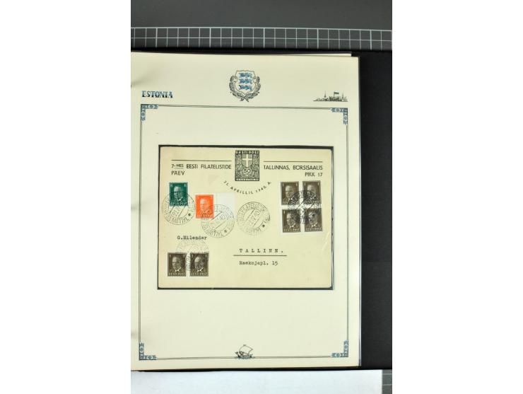  1853/1940, umfangreiche und sehr interessante Sammlung von über 200 Briefe und Karten, dabei u.a. vorphilatelitische Briefe,