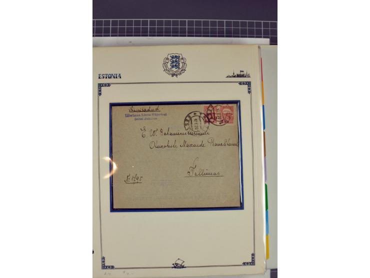  1853/1940, umfangreiche und sehr interessante Sammlung von über 200 Briefe und Karten, dabei u.a. vorphilatelitische Briefe,