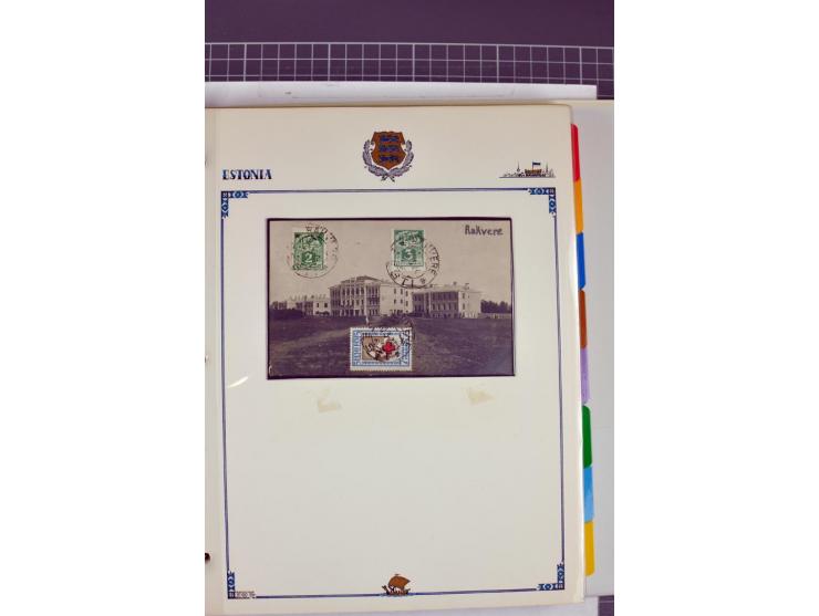  1853/1940, umfangreiche und sehr interessante Sammlung von über 200 Briefe und Karten, dabei u.a. vorphilatelitische Briefe,