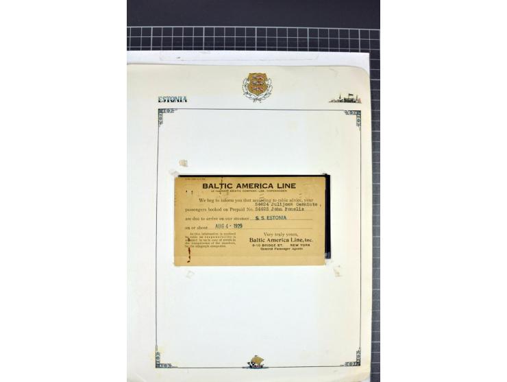  1853/1940, umfangreiche und sehr interessante Sammlung von über 200 Briefe und Karten, dabei u.a. vorphilatelitische Briefe,