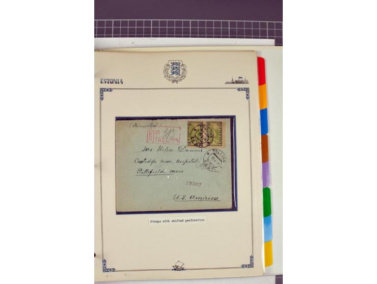  1853/1940, umfangreiche und sehr interessante Sammlung von über 200 Briefe und Karten, dabei u.a. vorphilatelitische Briefe,