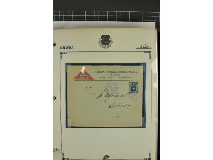  1853/1940, umfangreiche und sehr interessante Sammlung von über 200 Briefe und Karten, dabei u.a. vorphilatelitische Briefe,