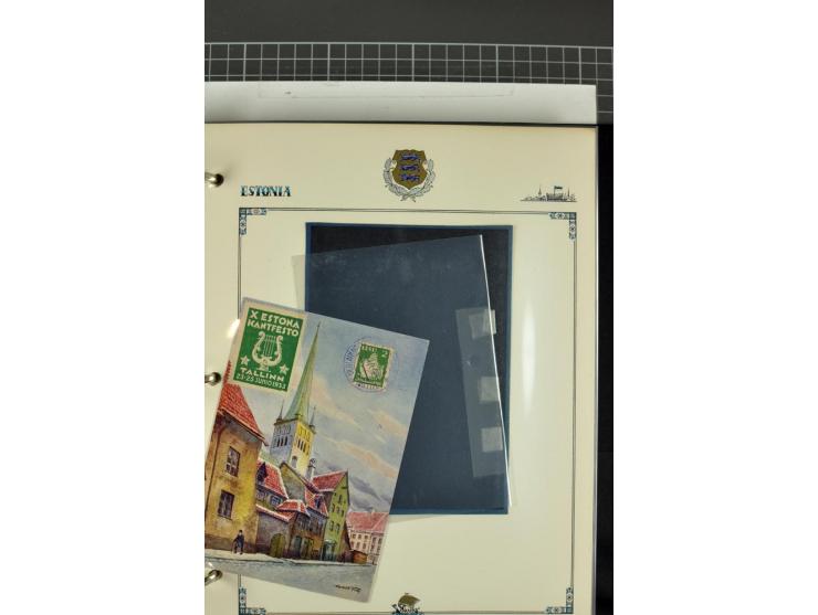  1853/1940, umfangreiche und sehr interessante Sammlung von über 200 Briefe und Karten, dabei u.a. vorphilatelitische Briefe,