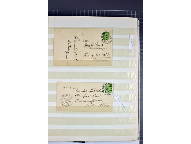  1853/1940, umfangreiche und sehr interessante Sammlung von über 200 Briefe und Karten, dabei u.a. vorphilatelitische Briefe,
