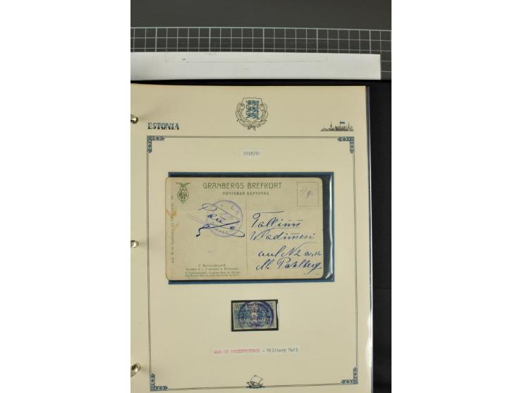  1853/1940, umfangreiche und sehr interessante Sammlung von über 200 Briefe und Karten, dabei u.a. vorphilatelitische Briefe,