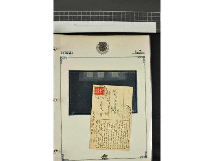  1853/1940, umfangreiche und sehr interessante Sammlung von über 200 Briefe und Karten, dabei u.a. vorphilatelitische Briefe,