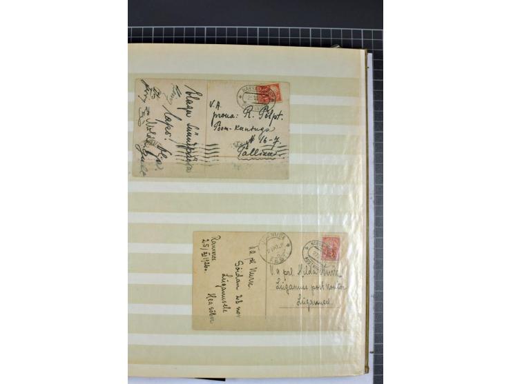  1853/1940, umfangreiche und sehr interessante Sammlung von über 200 Briefe und Karten, dabei u.a. vorphilatelitische Briefe,