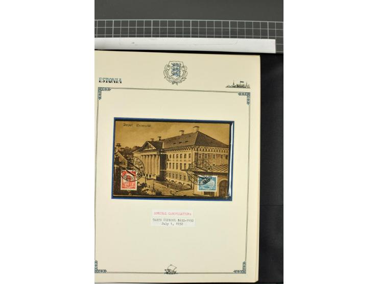  1853/1940, umfangreiche und sehr interessante Sammlung von über 200 Briefe und Karten, dabei u.a. vorphilatelitische Briefe,