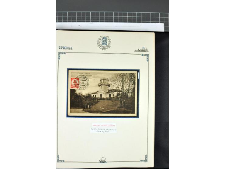  1853/1940, umfangreiche und sehr interessante Sammlung von über 200 Briefe und Karten, dabei u.a. vorphilatelitische Briefe,