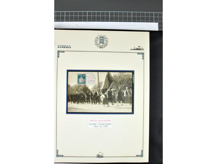  1853/1940, umfangreiche und sehr interessante Sammlung von über 200 Briefe und Karten, dabei u.a. vorphilatelitische Briefe,