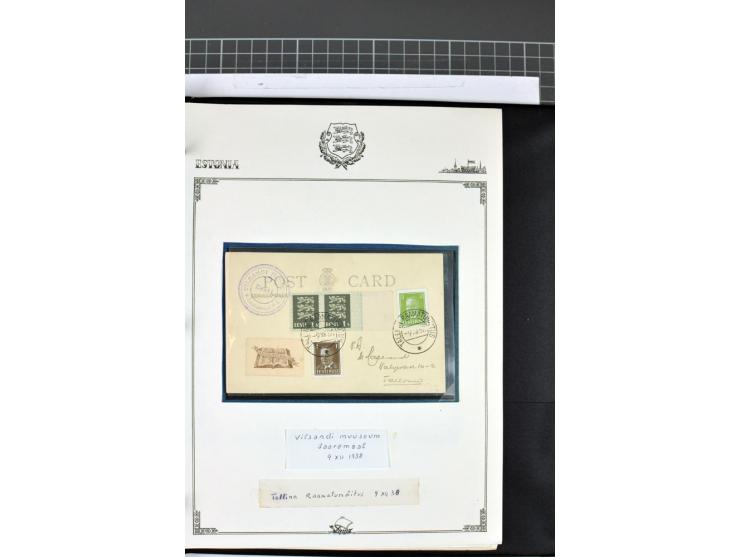  1853/1940, umfangreiche und sehr interessante Sammlung von über 200 Briefe und Karten, dabei u.a. vorphilatelitische Briefe,