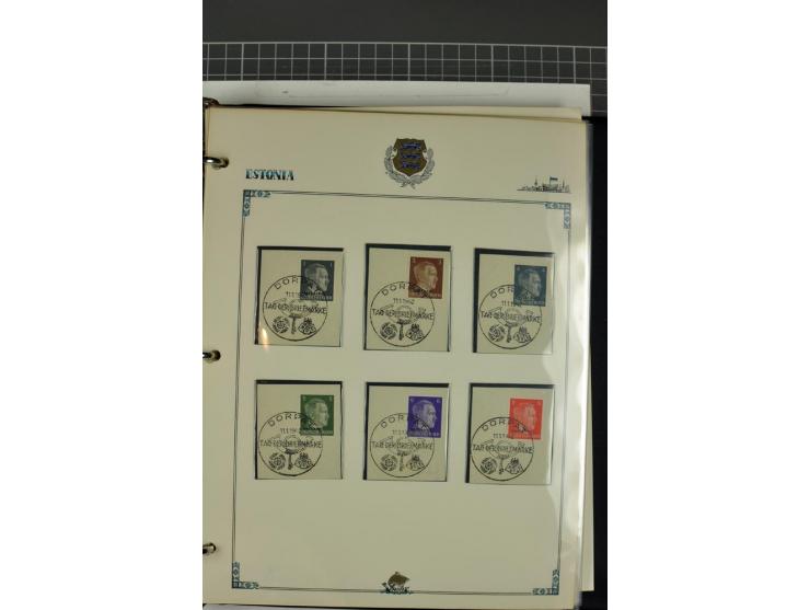  1853/1940, umfangreiche und sehr interessante Sammlung von über 200 Briefe und Karten, dabei u.a. vorphilatelitische Briefe,