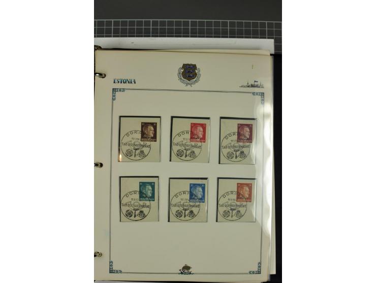  1853/1940, umfangreiche und sehr interessante Sammlung von über 200 Briefe und Karten, dabei u.a. vorphilatelitische Briefe,