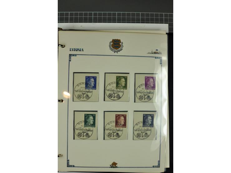  1853/1940, umfangreiche und sehr interessante Sammlung von über 200 Briefe und Karten, dabei u.a. vorphilatelitische Briefe,