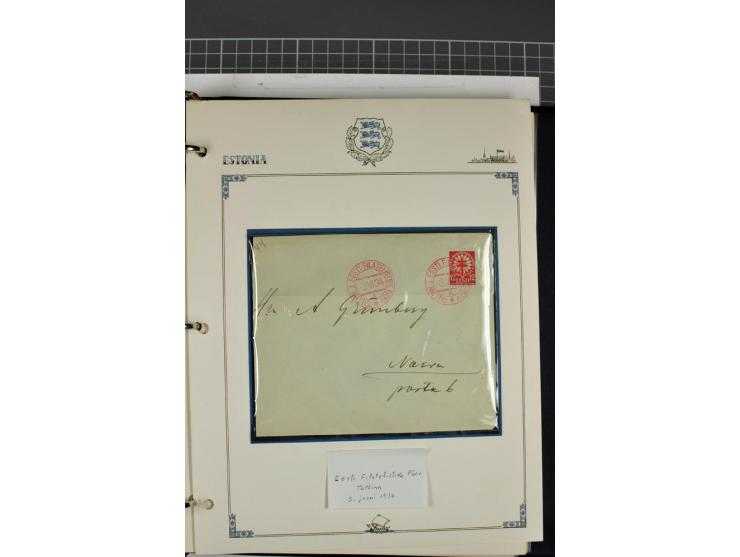  1853/1940, umfangreiche und sehr interessante Sammlung von über 200 Briefe und Karten, dabei u.a. vorphilatelitische Briefe,