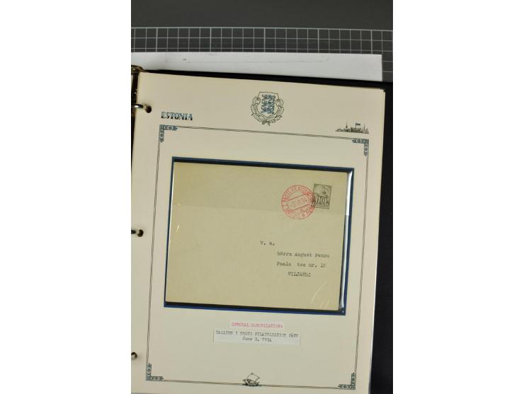  1853/1940, umfangreiche und sehr interessante Sammlung von über 200 Briefe und Karten, dabei u.a. vorphilatelitische Briefe,
