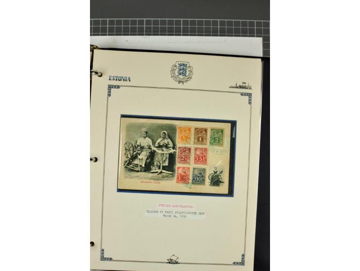  1853/1940, umfangreiche und sehr interessante Sammlung von über 200 Briefe und Karten, dabei u.a. vorphilatelitische Briefe,