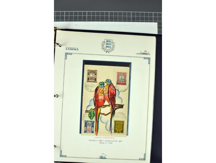  1853/1940, umfangreiche und sehr interessante Sammlung von über 200 Briefe und Karten, dabei u.a. vorphilatelitische Briefe,