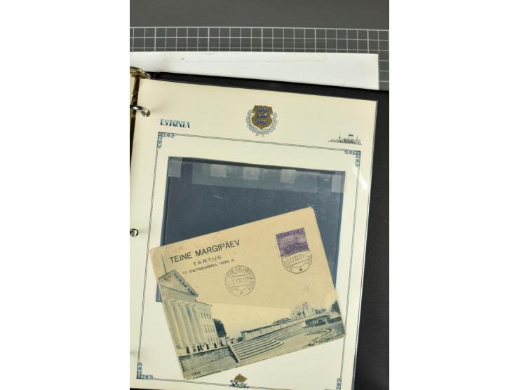  1853/1940, umfangreiche und sehr interessante Sammlung von über 200 Briefe und Karten, dabei u.a. vorphilatelitische Briefe,
