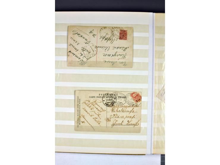  1853/1940, umfangreiche und sehr interessante Sammlung von über 200 Briefe und Karten, dabei u.a. vorphilatelitische Briefe,