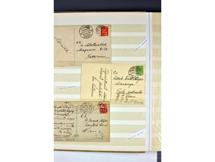  1853/1940, umfangreiche und sehr interessante Sammlung von über 200 Briefe und Karten, dabei u.a. vorphilatelitische Briefe,