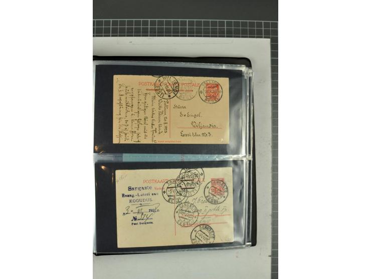  1853/1940, umfangreiche und sehr interessante Sammlung von über 200 Briefe und Karten, dabei u.a. vorphilatelitische Briefe,