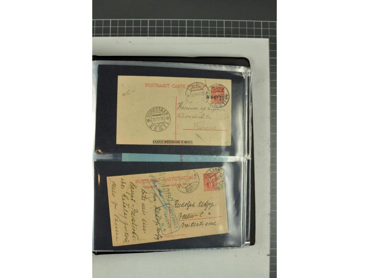  1853/1940, umfangreiche und sehr interessante Sammlung von über 200 Briefe und Karten, dabei u.a. vorphilatelitische Briefe,