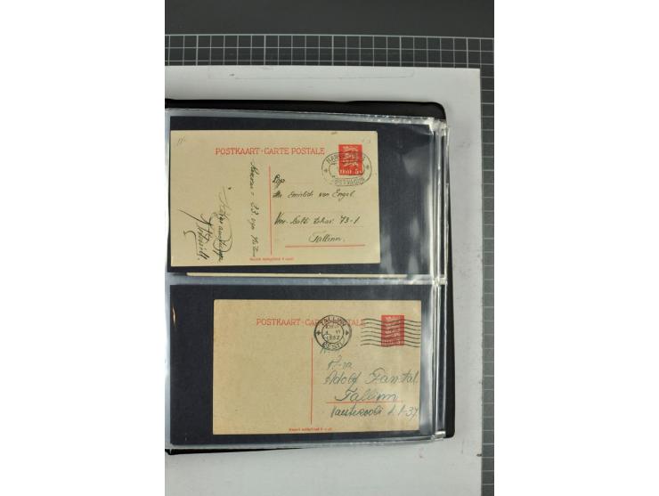  1853/1940, umfangreiche und sehr interessante Sammlung von über 200 Briefe und Karten, dabei u.a. vorphilatelitische Briefe,