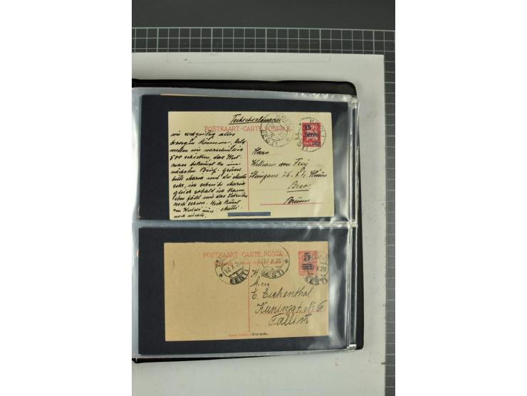  1853/1940, umfangreiche und sehr interessante Sammlung von über 200 Briefe und Karten, dabei u.a. vorphilatelitische Briefe,