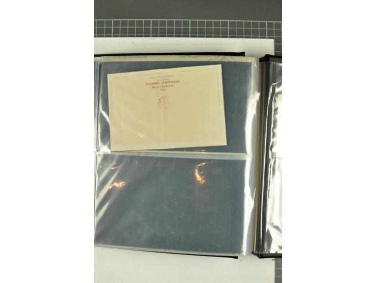  1853/1940, umfangreiche und sehr interessante Sammlung von über 200 Briefe und Karten, dabei u.a. vorphilatelitische Briefe,