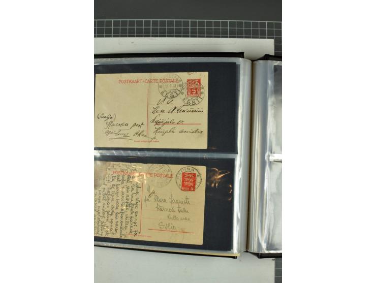  1853/1940, umfangreiche und sehr interessante Sammlung von über 200 Briefe und Karten, dabei u.a. vorphilatelitische Briefe,