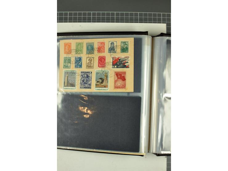  1853/1940, umfangreiche und sehr interessante Sammlung von über 200 Briefe und Karten, dabei u.a. vorphilatelitische Briefe,