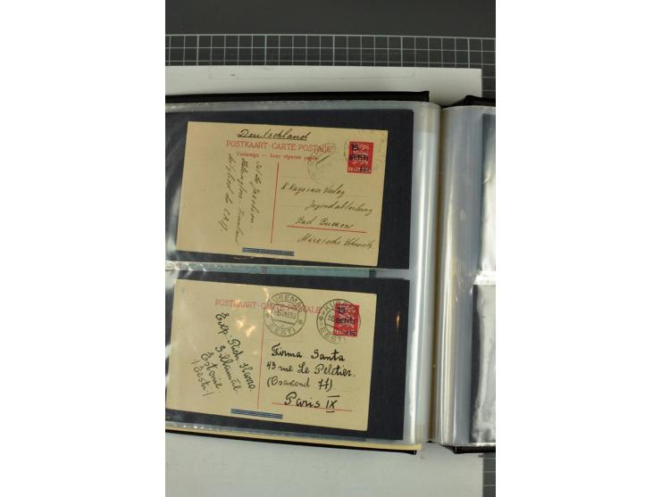  1853/1940, umfangreiche und sehr interessante Sammlung von über 200 Briefe und Karten, dabei u.a. vorphilatelitische Briefe,