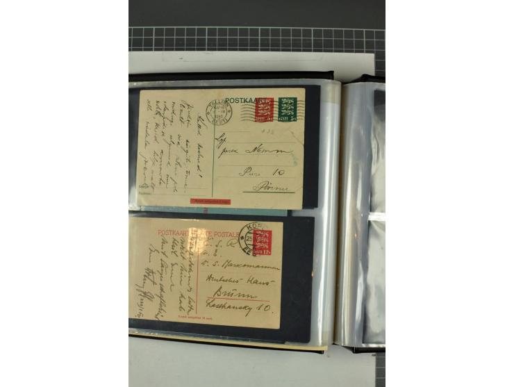  1853/1940, umfangreiche und sehr interessante Sammlung von über 200 Briefe und Karten, dabei u.a. vorphilatelitische Briefe,