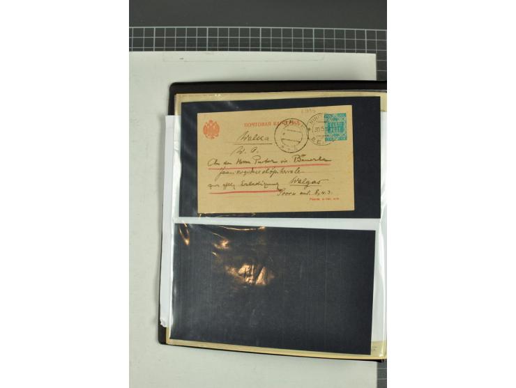  1853/1940, umfangreiche und sehr interessante Sammlung von über 200 Briefe und Karten, dabei u.a. vorphilatelitische Briefe,