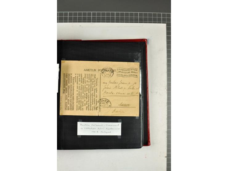  1853/1940, umfangreiche und sehr interessante Sammlung von über 200 Briefe und Karten, dabei u.a. vorphilatelitische Briefe,