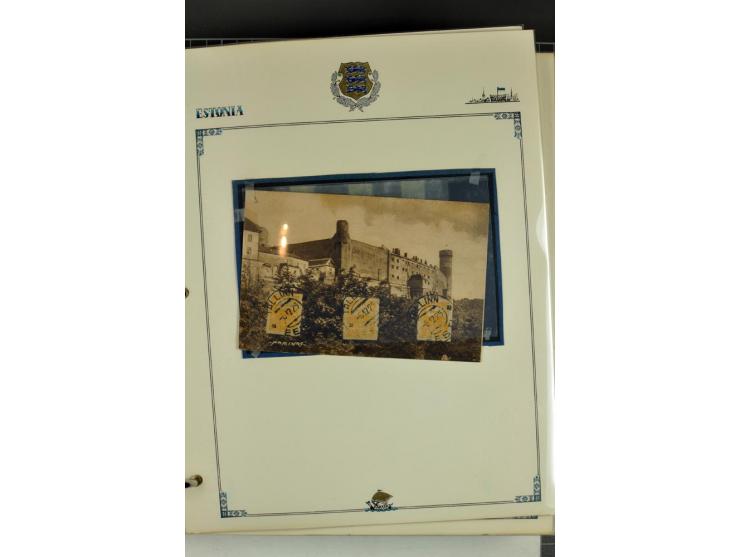  1853/1940, umfangreiche und sehr interessante Sammlung von über 200 Briefe und Karten, dabei u.a. vorphilatelitische Briefe,