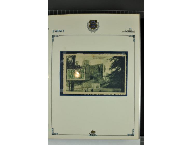  1853/1940, umfangreiche und sehr interessante Sammlung von über 200 Briefe und Karten, dabei u.a. vorphilatelitische Briefe,
