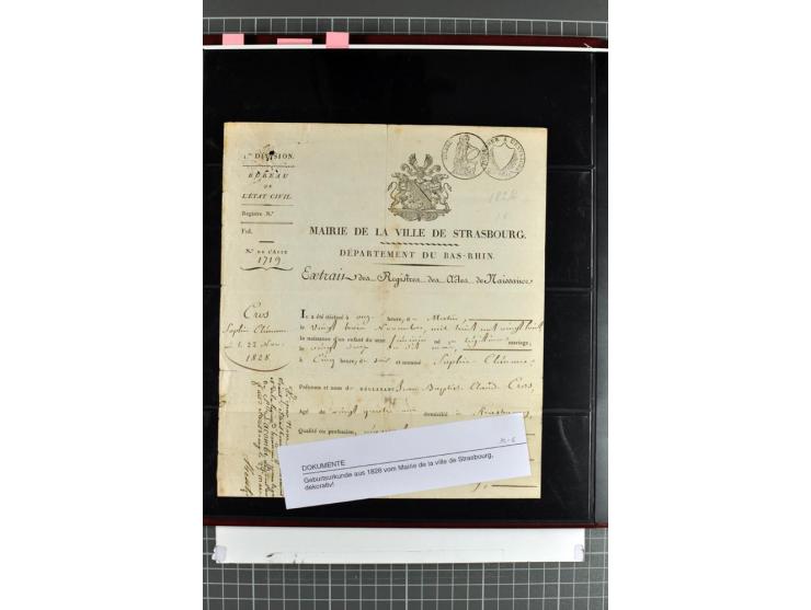 1849/1937, bis auf  1 Fr. vermilion und Ile de France in den Hauptnummern augenscheinlich überkpl. Sammlung mit einigen Brief