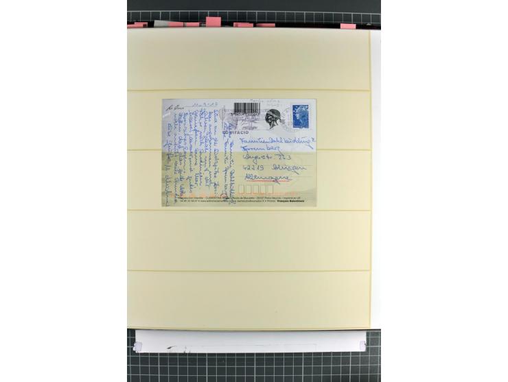 1849/1937, bis auf  1 Fr. vermilion und Ile de France in den Hauptnummern augenscheinlich überkpl. Sammlung mit einigen Brief